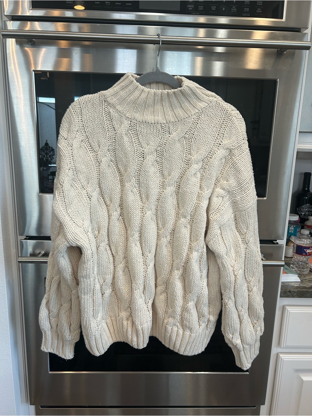 Princess Polly Cable Knit jendi Sweater size M/L slight wear overall GUC
